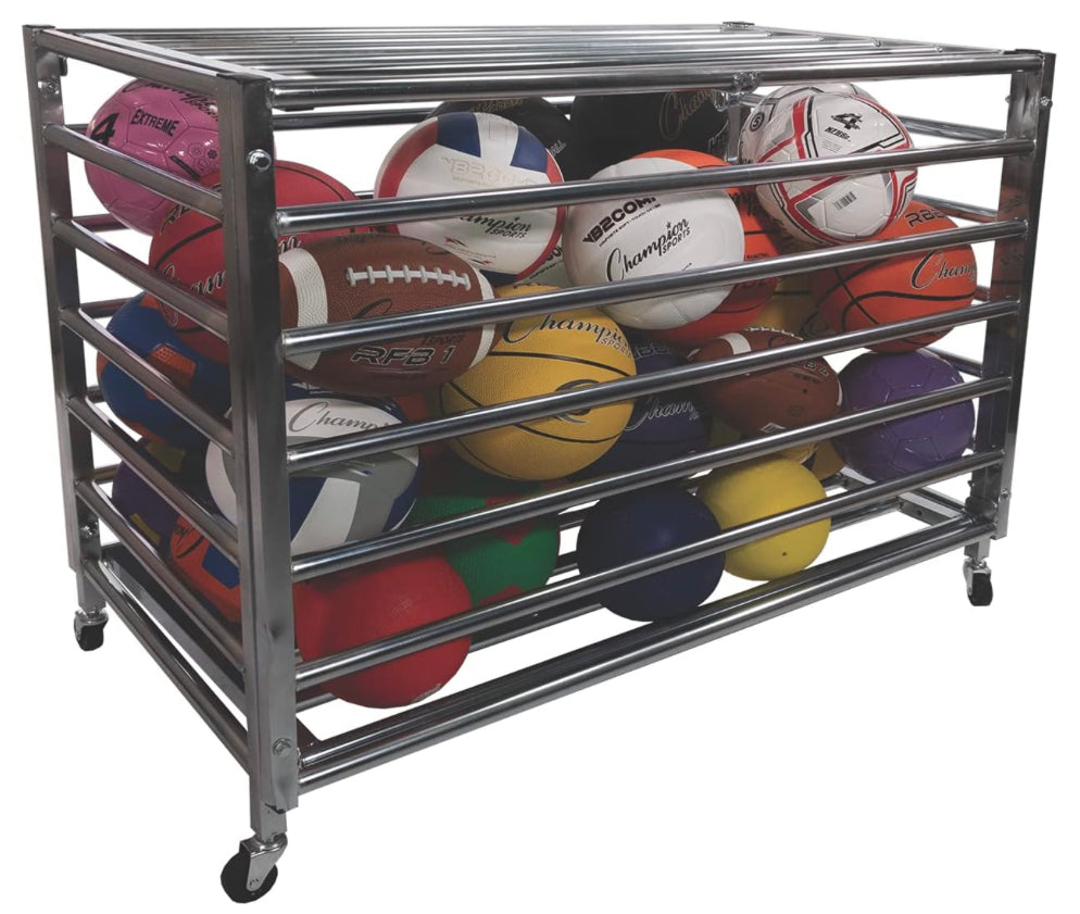 Carrito de Almacenamiento con Opción a Cierre con Candado para 30 balones