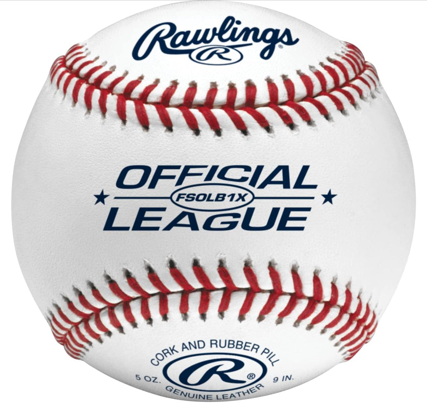 Paquete de 12 Pelotas Rawlings Official League FSOLB1X