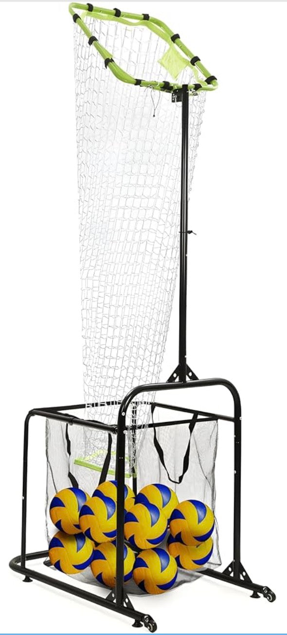 Spectrum Setter Trainer Precision 5 ángulos, altura variable con red y canasta colectora