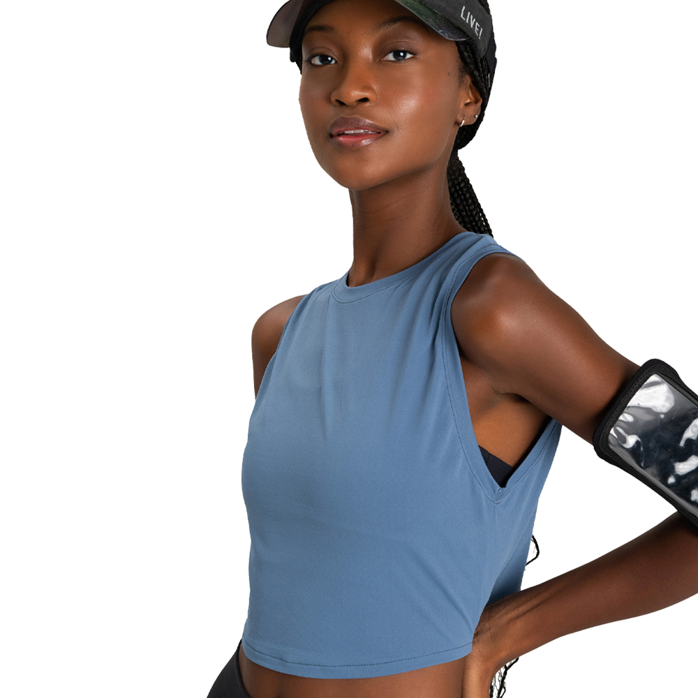 Crop Top LIVE! Breath Mujer 42502