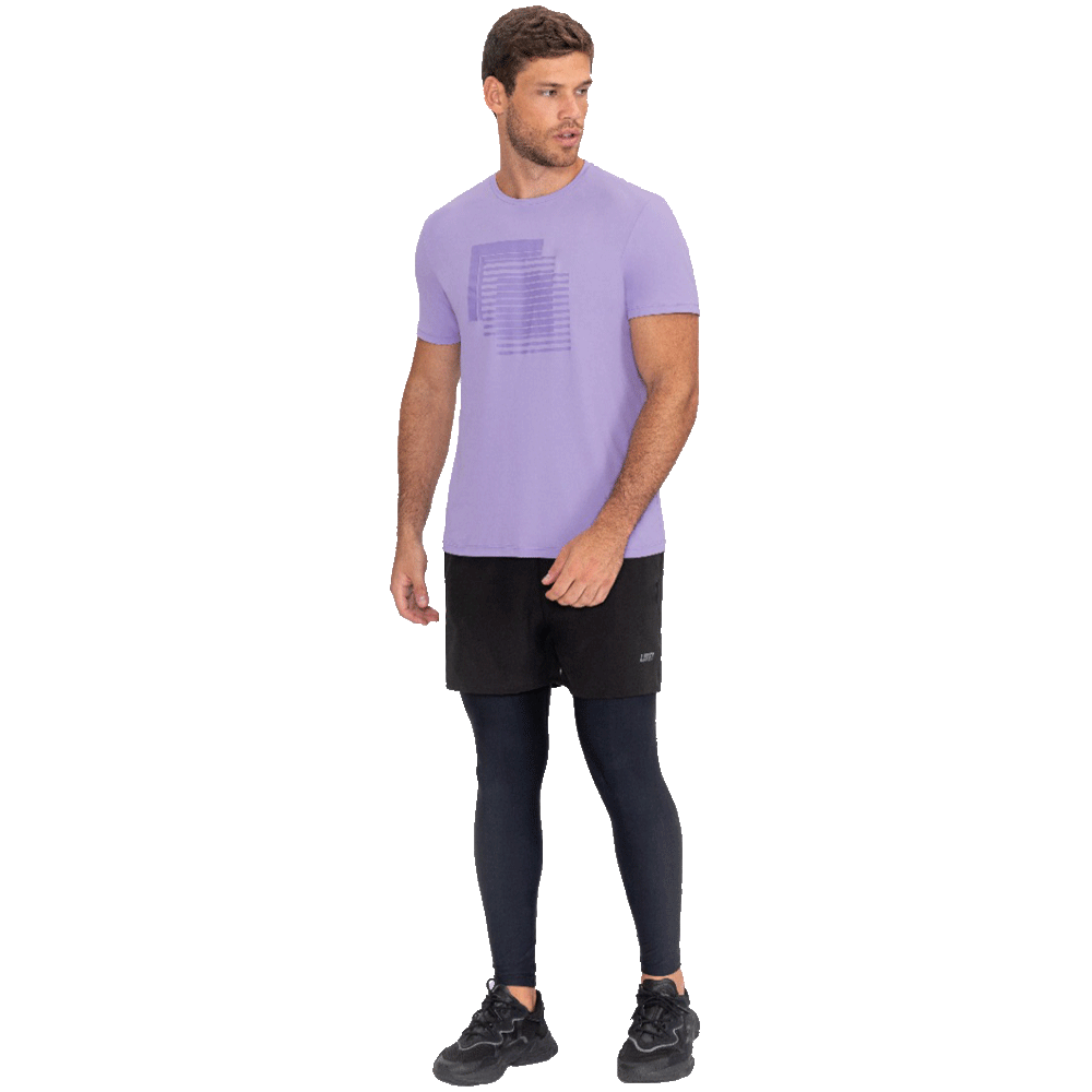 Playera Deportiva Geometric CO2 LIVE! Hombre 84347-1