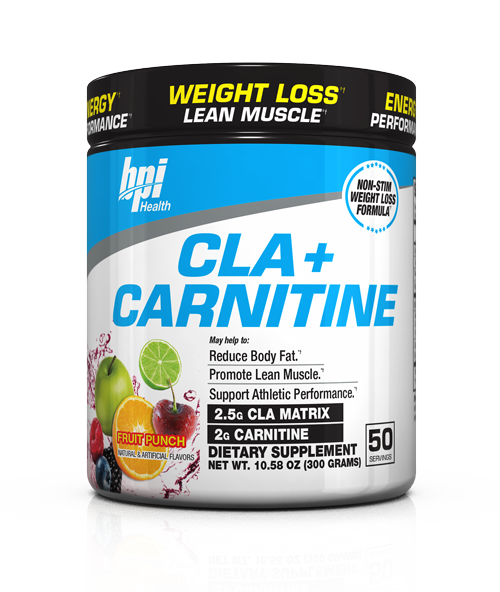 BPI SPORTS - CLA PLUS CARNITINE FRUIT PUNCH 50 SERVICIOS