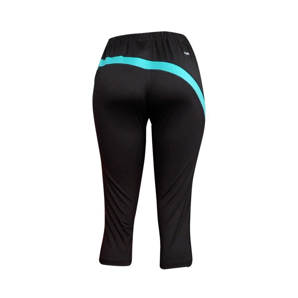 Licra Kappa Negro con Azul Dama