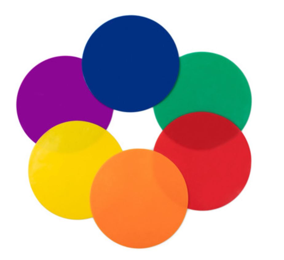 Set de 6 Marcadores Planos de 10” Champions Sports