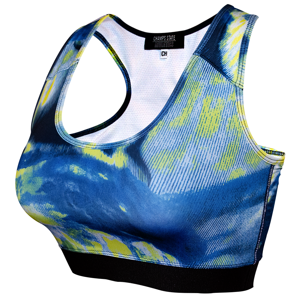 Top Deportivo Mujer Champs BlueWaterColor