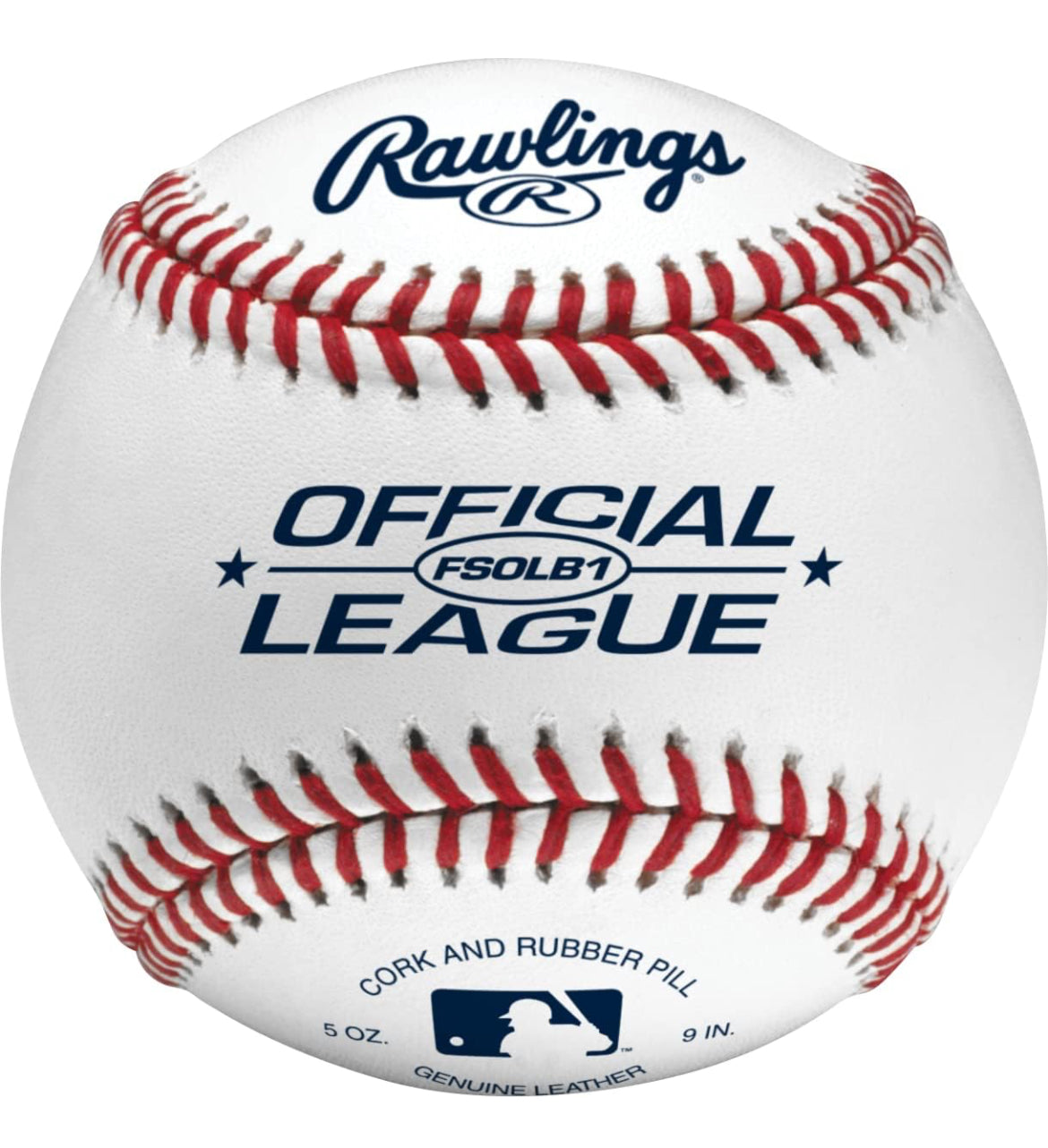 Docena de Pelota de Baseball Rawilngs 5oz. 9in.