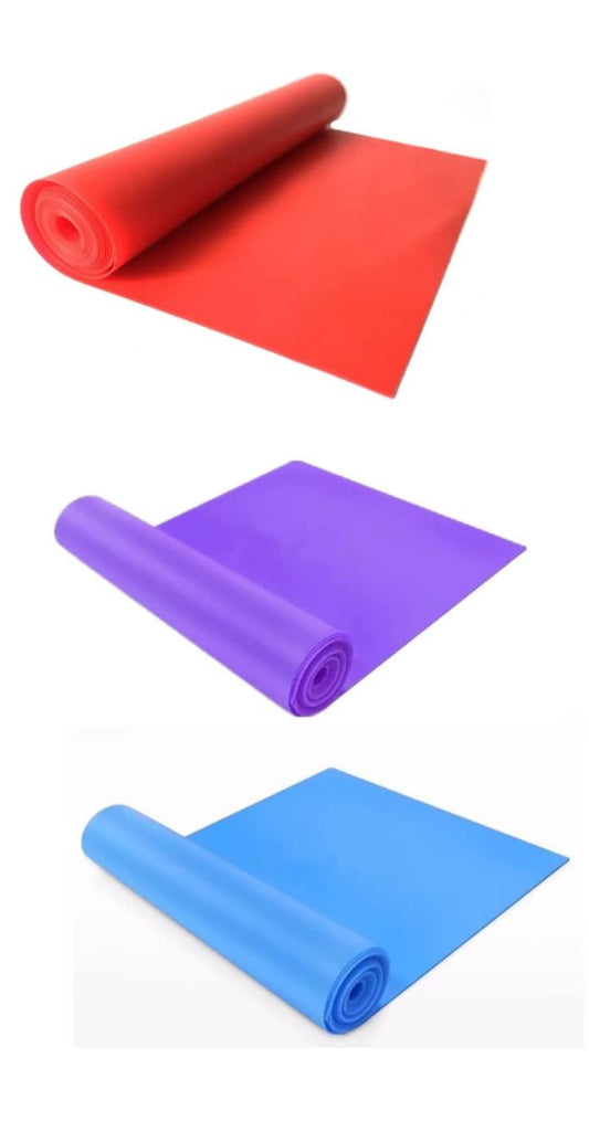 Set de 3 Bandas Para Yoga de Látex