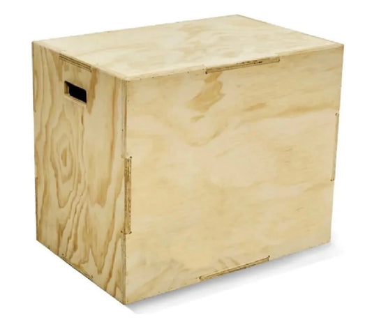 Banco Pliometrico de Madera 50x60x76cm