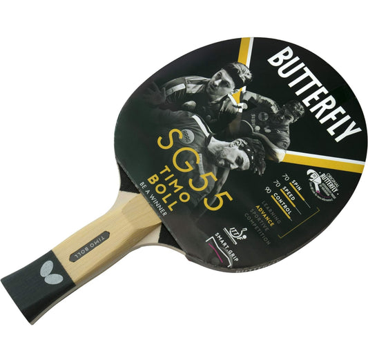 Raqueta de Tenis de Mesa Butterfly SG55 Timo Boll 1.5mm