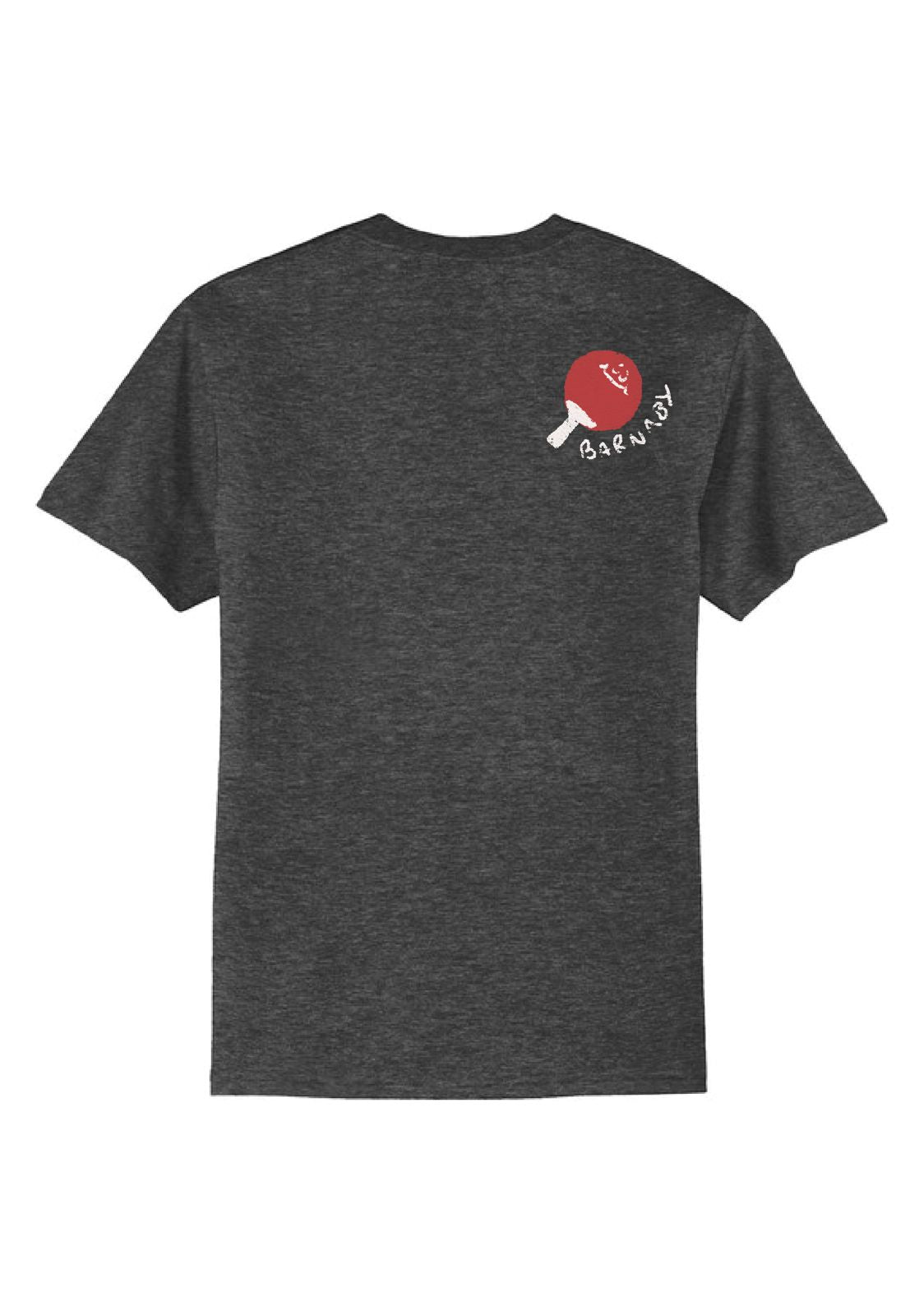 BARNABY DARK GRAY PING-PONG TEE
