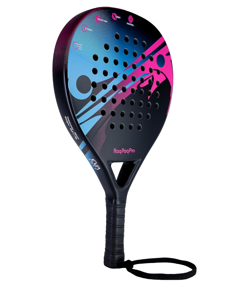 Raqueta Padel Fibra de Carbono