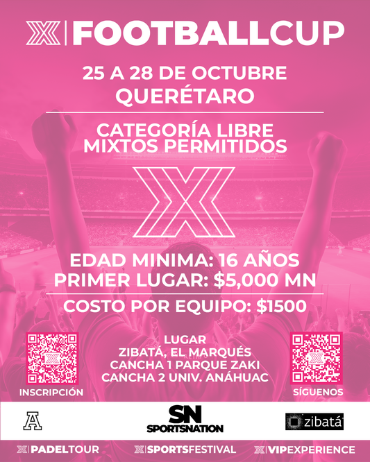 X FOOTBALL CUP ZIBATÁ