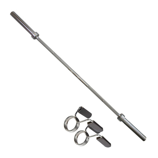 Barra Olímpica con Seguros de Discos