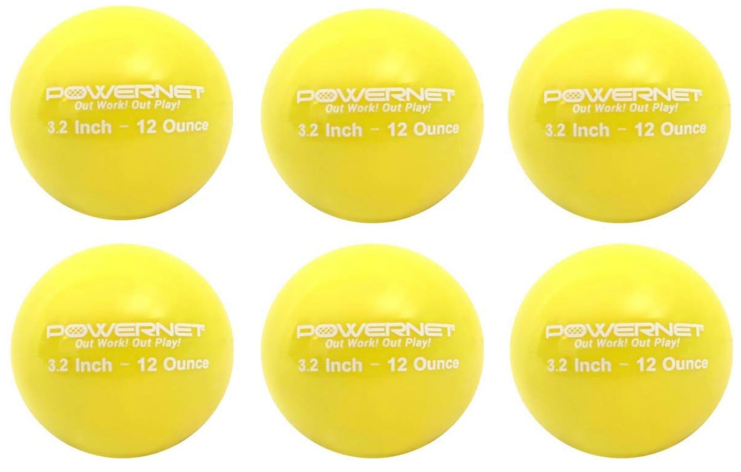Pelota de Entrenamiento Powernet con Peso de 8.1cm