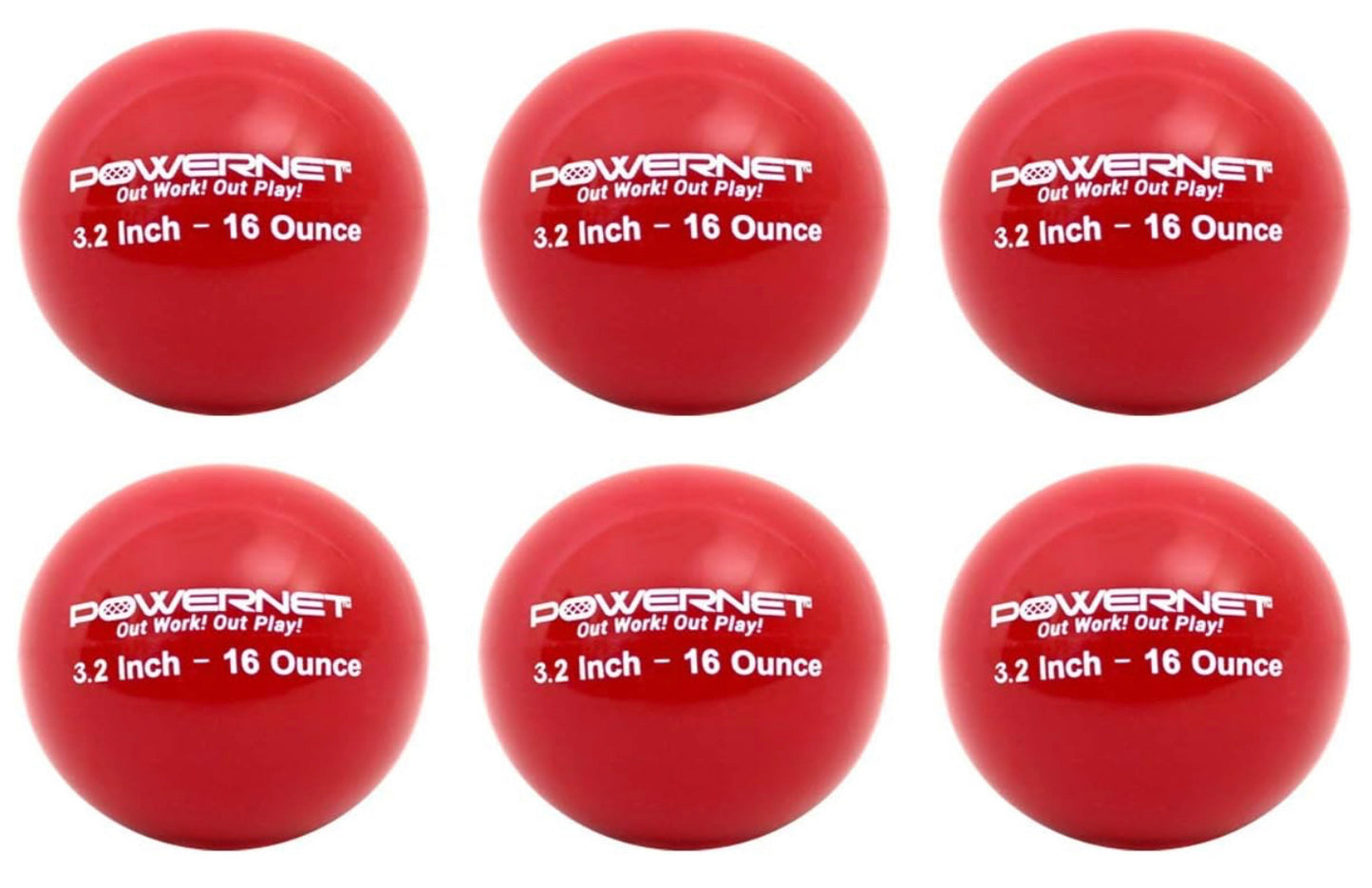 Pelota de Entrenamiento Powernet con Peso de 8.1cm