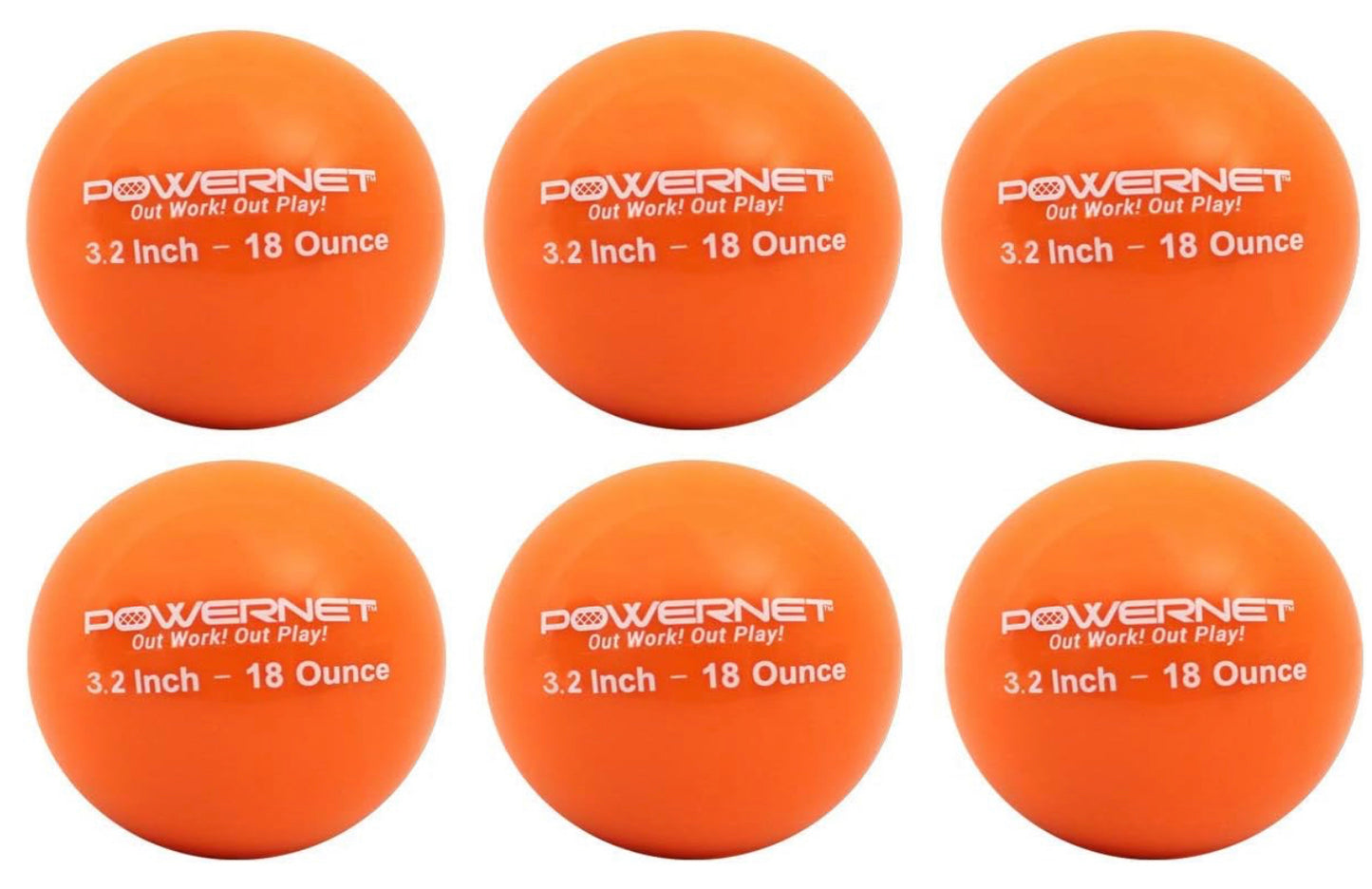 Pelota de Entrenamiento Powernet con Peso de 8.1cm