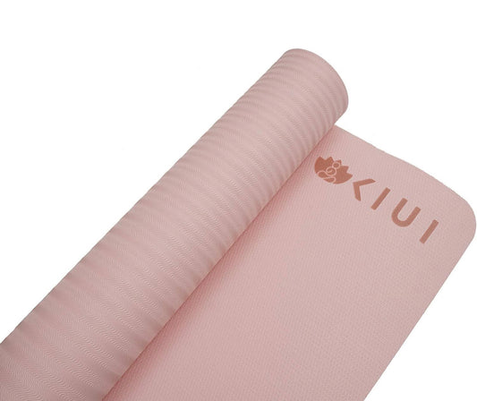 Tapete de Yoga Kiuki Rosa 6mm de Grosor