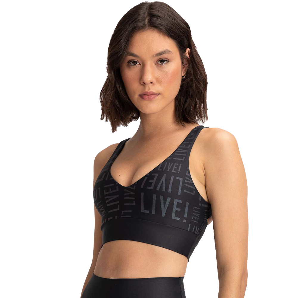 Top Deportivo LIVE! Cross Essential Mujer P0090-1