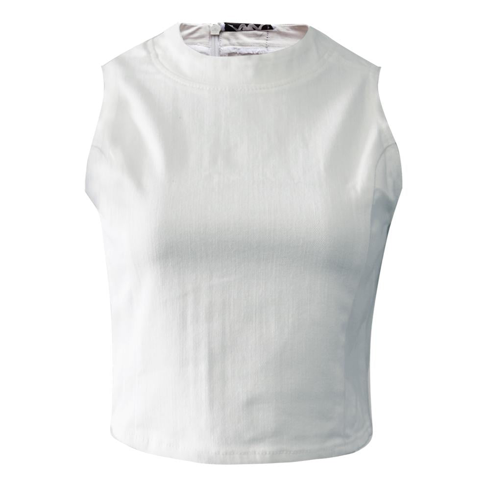 Crop Top Dama Authentic Denim 304I7G0-1