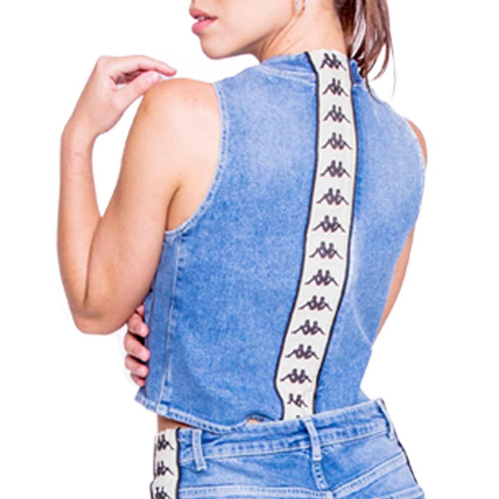 Crop Top Dama Authentic Denim 304I7G0