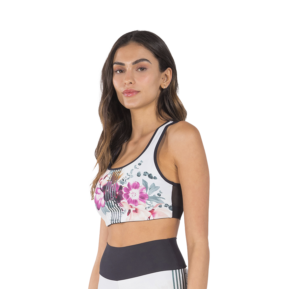 Top Deportivo Holographic Blooming LIVE! Mujer 43814