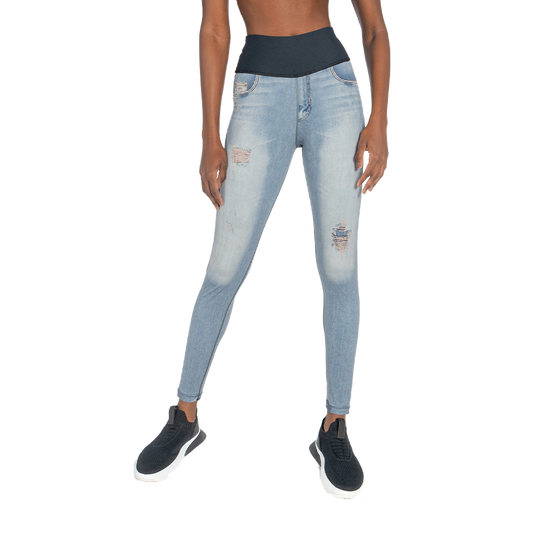 Leggin Reversible Denim Energy LIVE! Mujer 43828