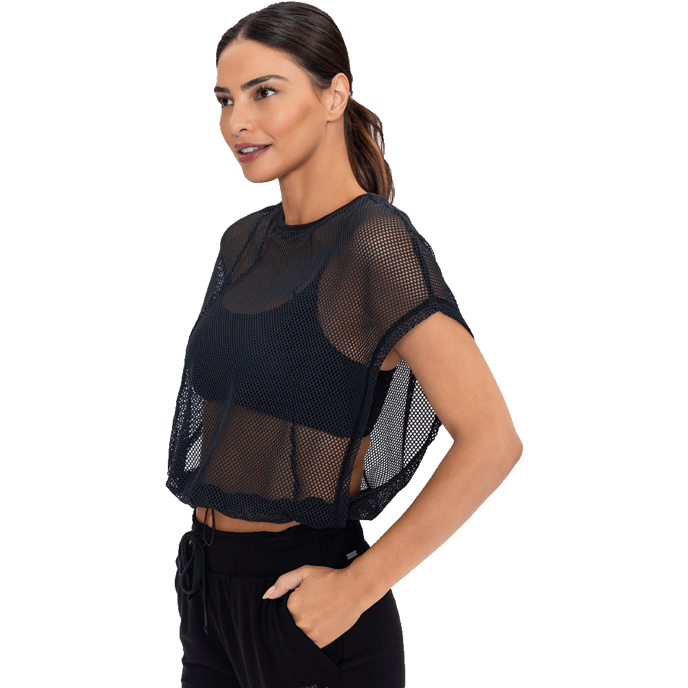 Crop Top Sport Net LIVE! Mujer 84226-1