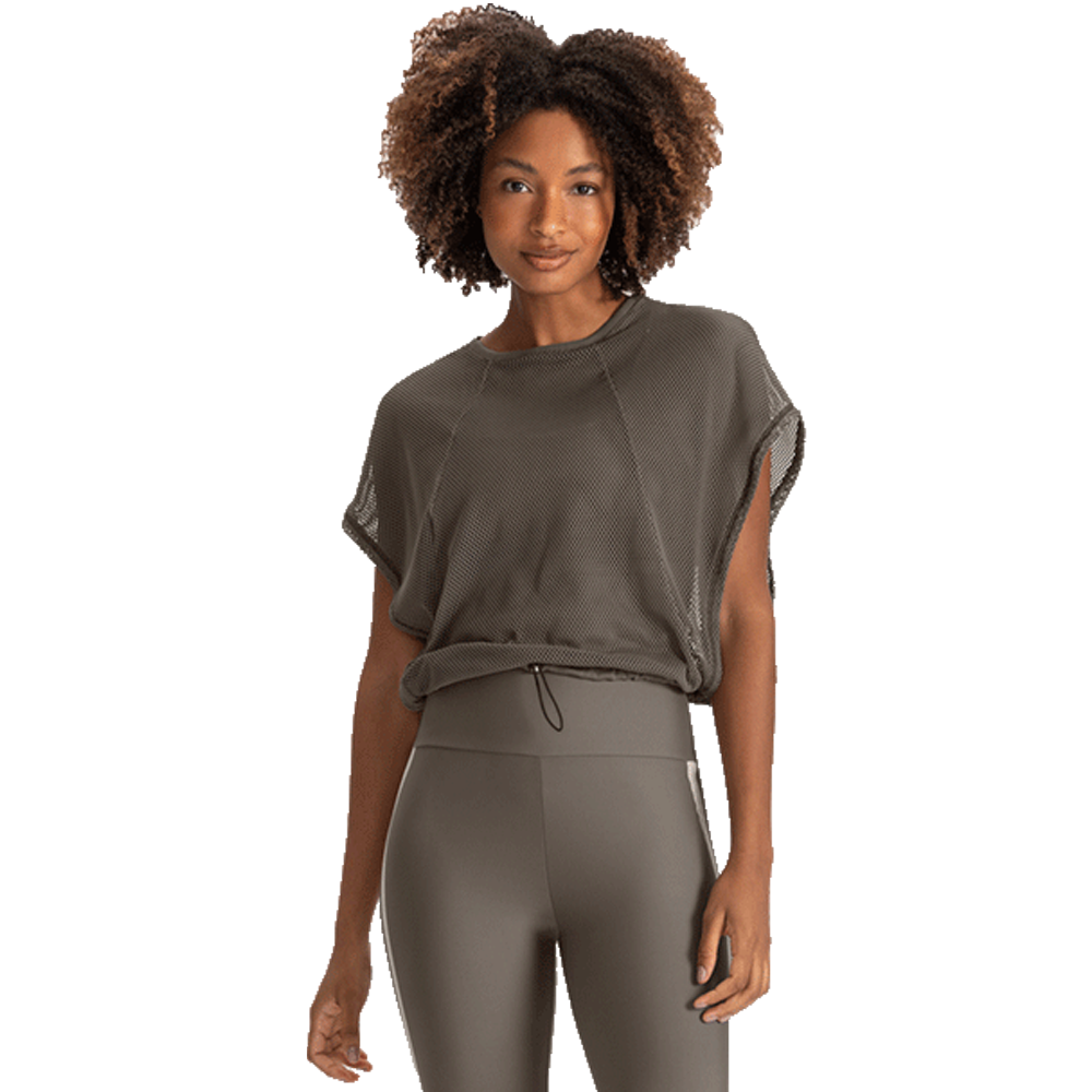 Crop Top Sport Net LIVE! Mujer 84226