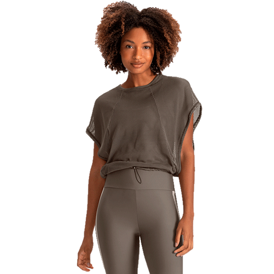 Crop Top Sport Net LIVE! Mujer 84226