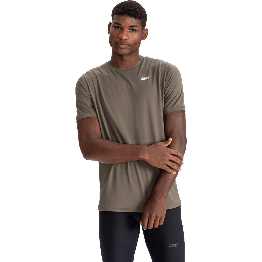 Playera Deportiva Back Optical LIVE! Hombre 84335