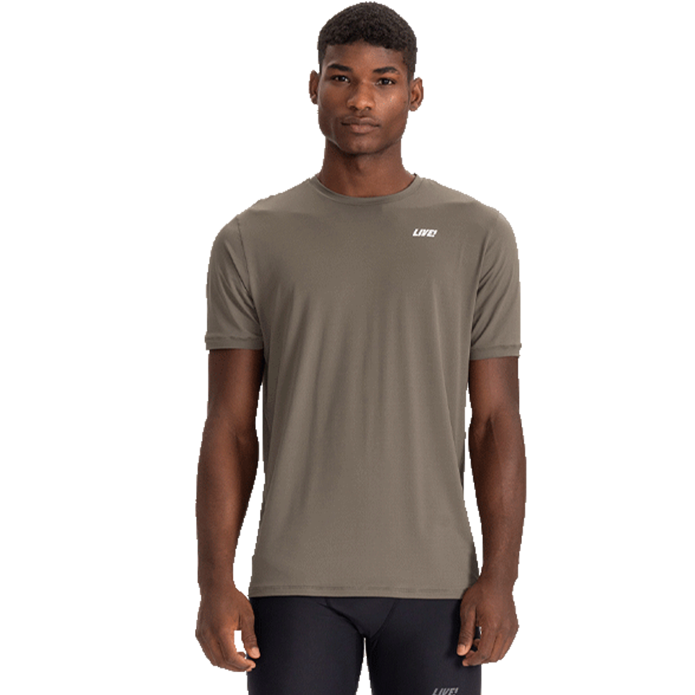 Playera Deportiva Back Optical LIVE! Hombre 84335