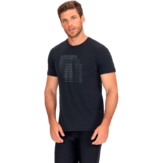 Playera Deportiva Geometric CO2 LIVE! Hombre 84347-2
