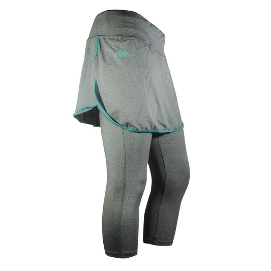 Licra con Falda Gris Dama