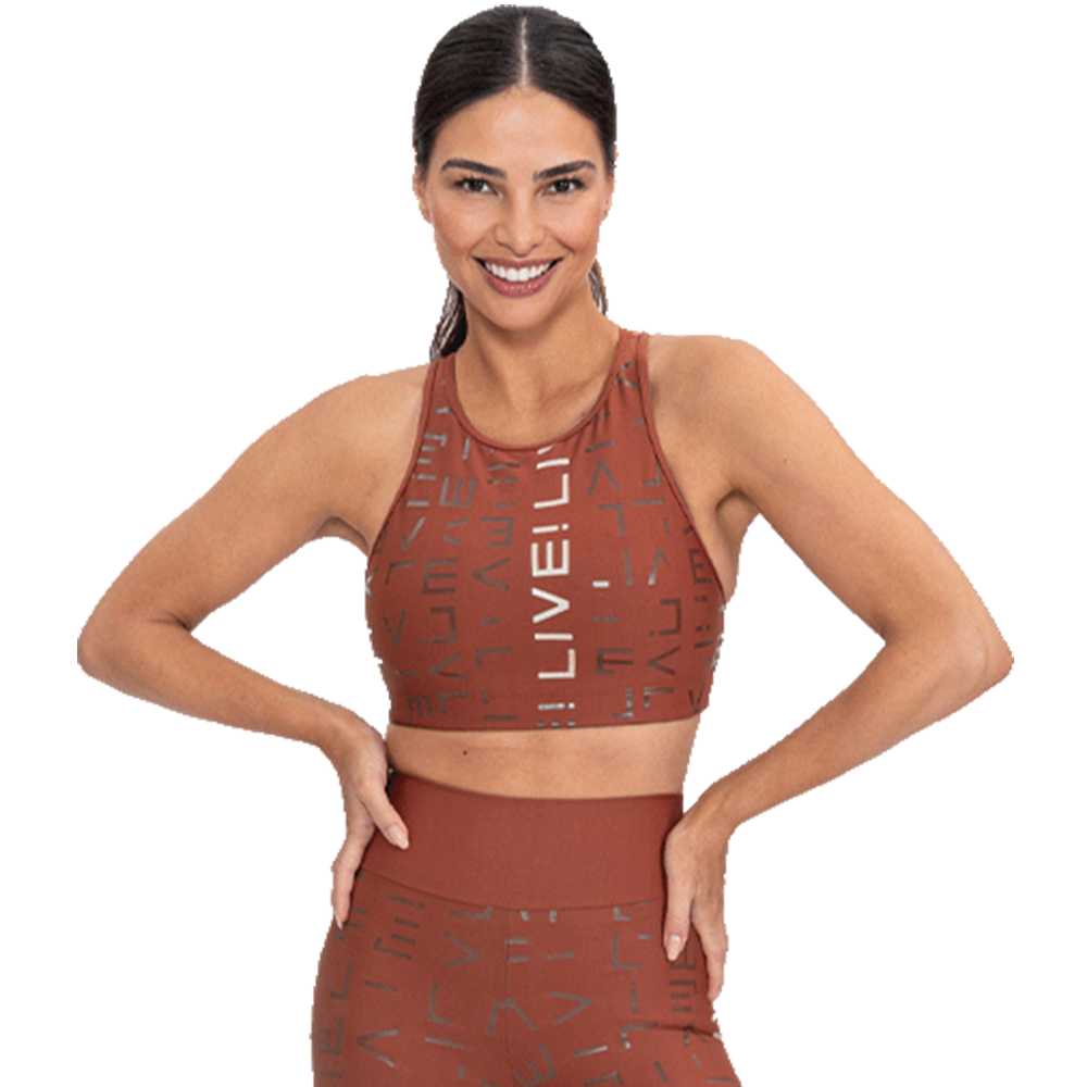 Top Deportivo LIVE! Icon Lux Mujer P0098-2