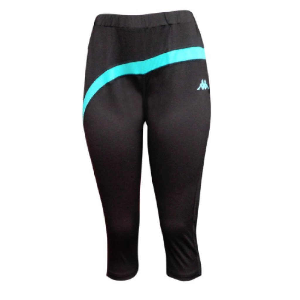 Licra Kappa Negro con Azul Dama