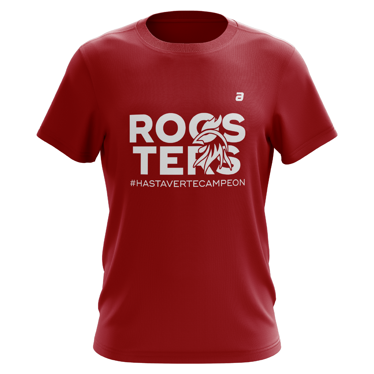 Playera Básica De Roosters Rugby Roja