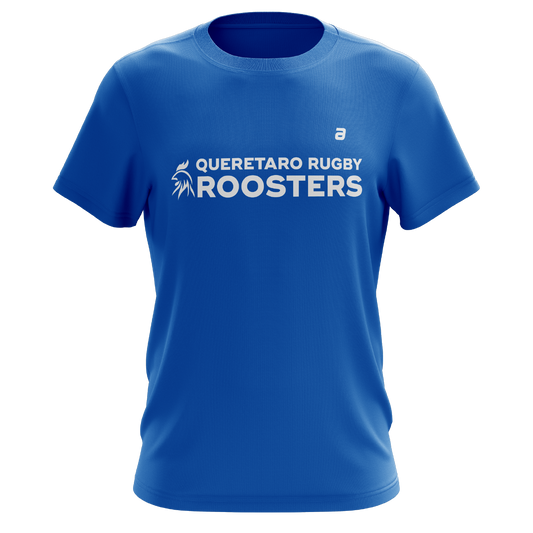 Playera Básica De Roosters Rugby Azul