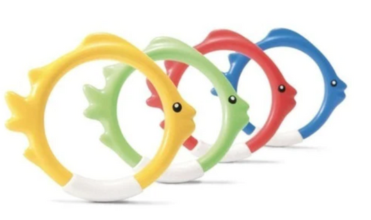 Juego Acuático de Aros Multicolor