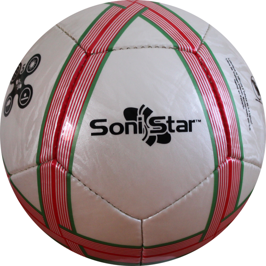 Balón Fútbol Sonistar 12 Gajos Blanco