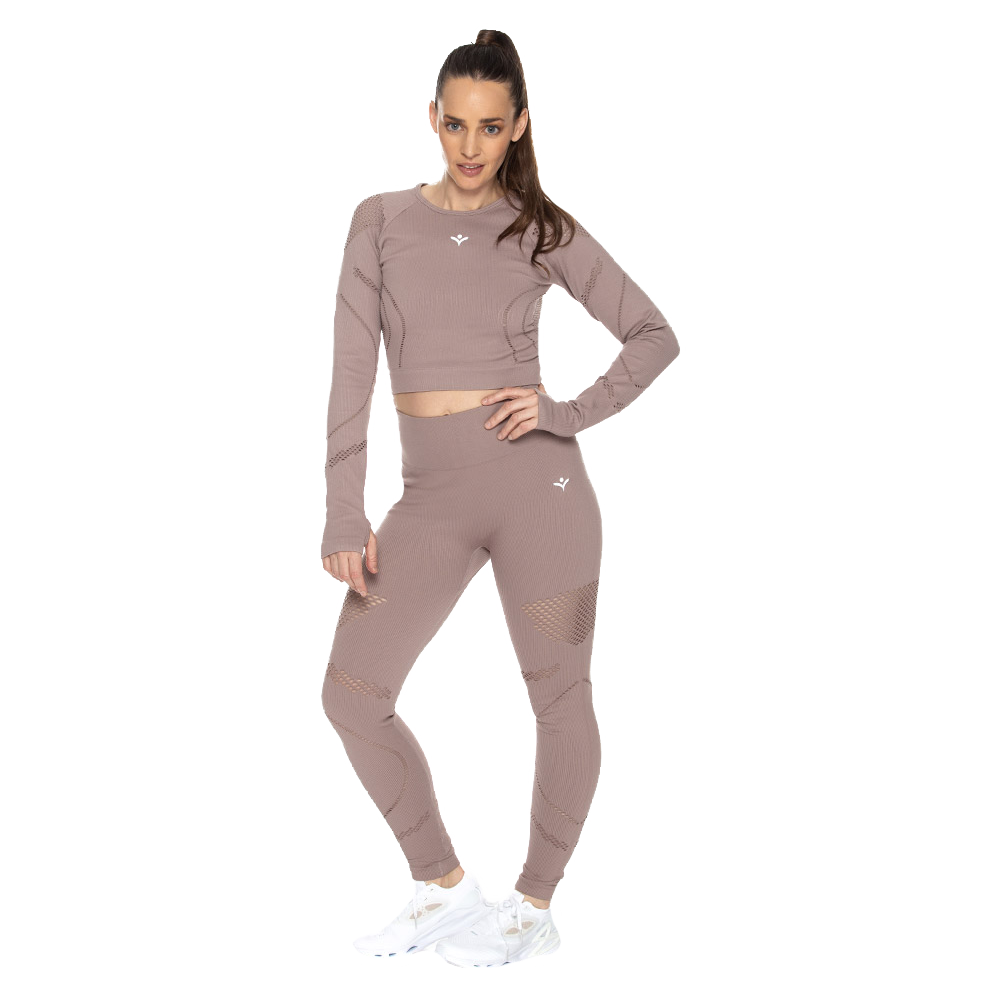 Set (Crop Top y Leggin) Seamless x UIN UINSET-10798-D