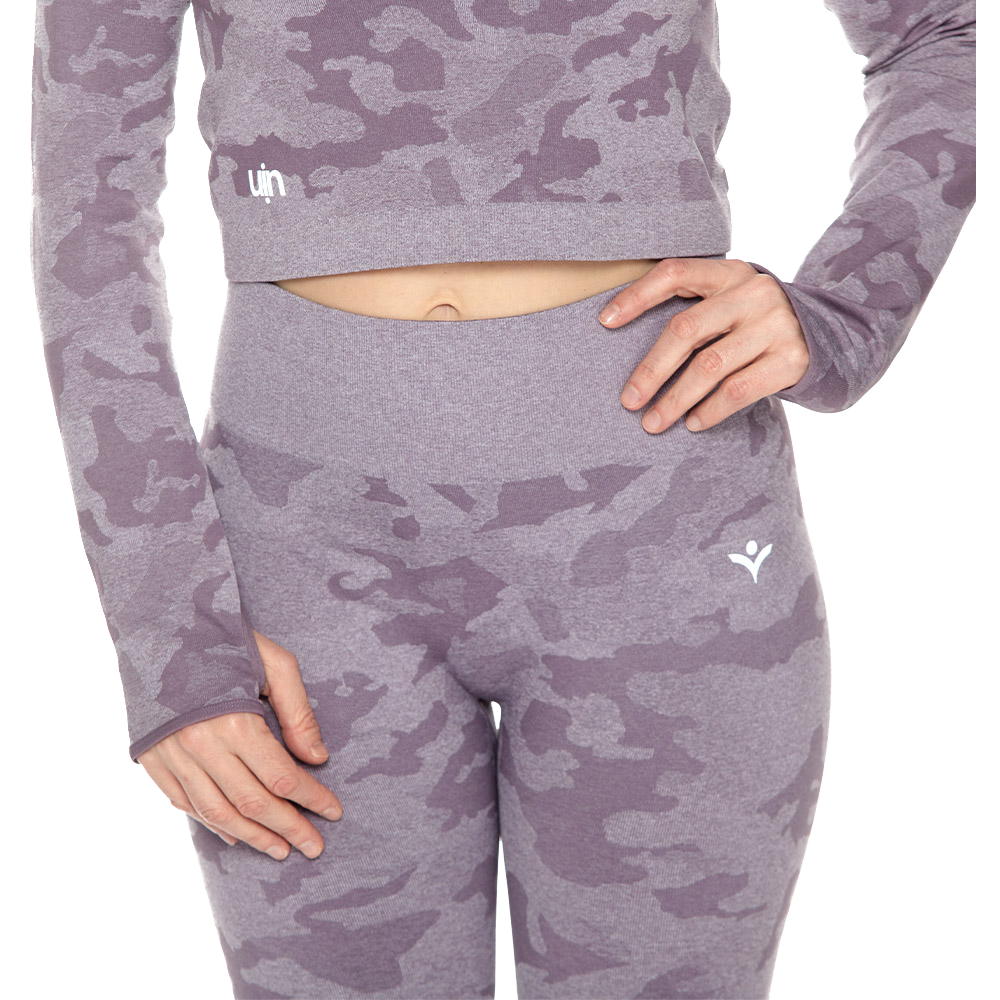 Set (Crop Top y Leggin) Seamless x UIN UINSET-11398-D