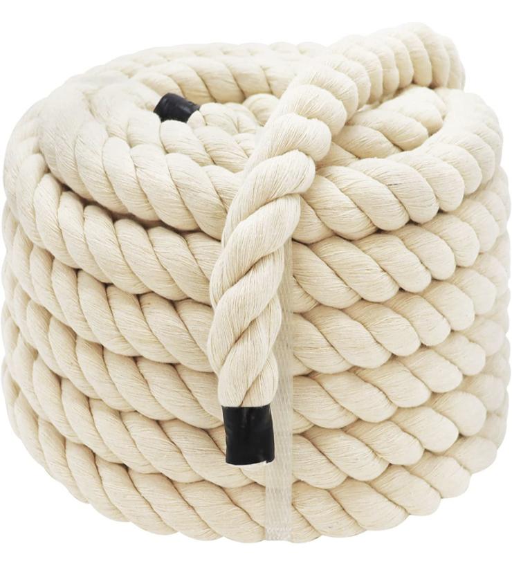 Cuerda de Algodón Natural Trenzado