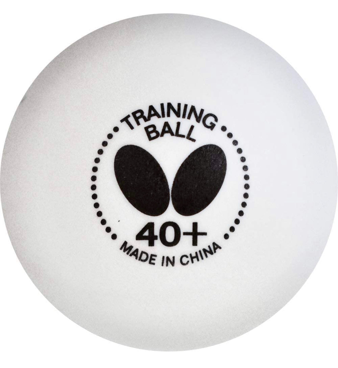 Caja con 100 Pelotas Butterfly Training 40+