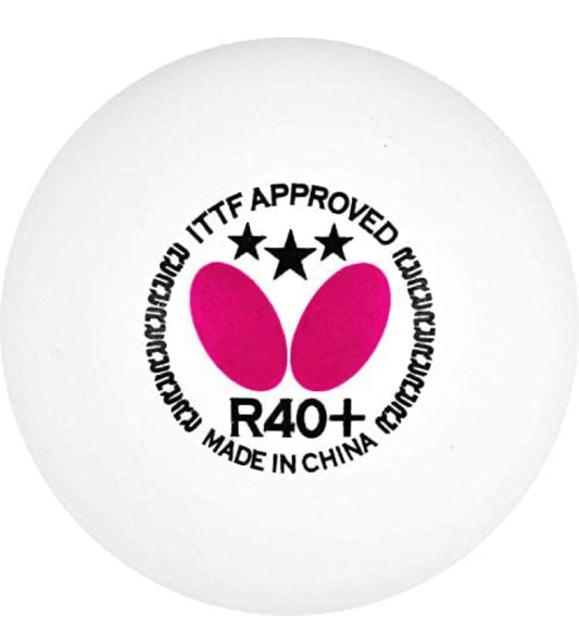 Caja con 12 Pelotas Butterfly R40+ ITTF Certified